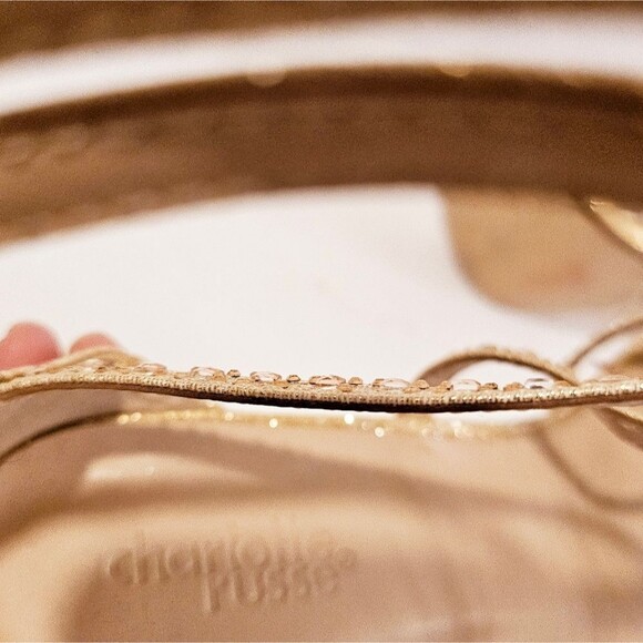 Charlotte Russe Rose Gold Heels - Picture 6 of 6